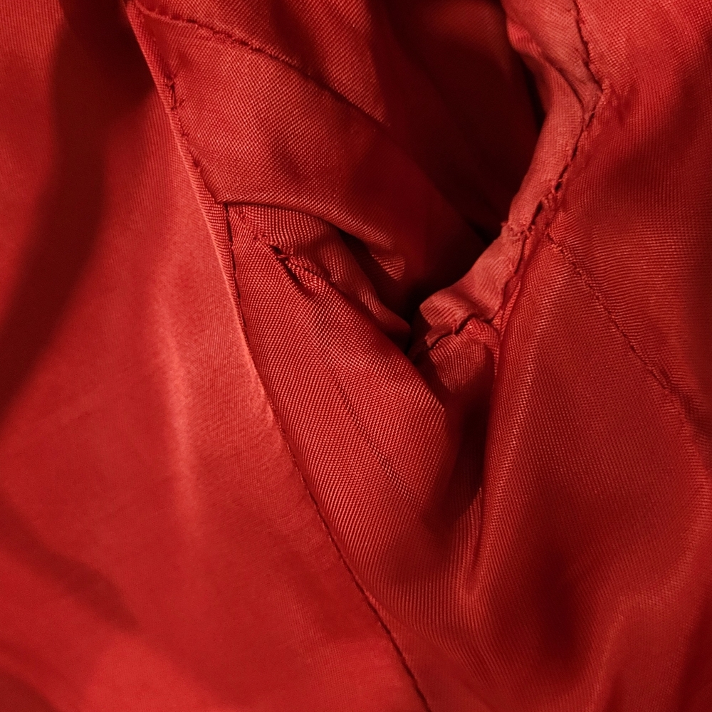 Vintage Suede Jacket - Rust Orange - Picture 5 of 6